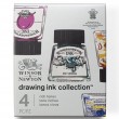 Tinta Ink Collection 4 Rich Tones Para Desenho Winsor & Newton