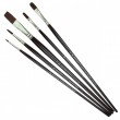 Kit de Pincéis Winsor & Newton Galeria 5 Unidades Cabo Longo