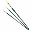 Kit de Pincéis Winsor & Newton Winton Oil 3 Unidades Cabo Longo