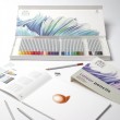Lápis Winsor & Newton Studio Collection + Bloco 50 Peças