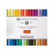 Estojo Pastel Seco Sennelier Extra Soft 40 Cores