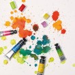 Tinta Aquarela Sennelier L'Aquarelle Extra Fine Bisnaga 08 Cores c/ Pincel 