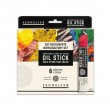 Kit Bastão de Tinta Óleo Sennelier Extra Fine 06 Cores