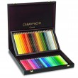 Lápis Aquarelável Prismalo Caran D’Ache 80 Cores Cx de Madeira