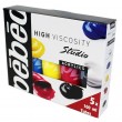 Estojo Tinta Acrílica Pebéo 05 Cores 100ml