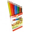 Lápis de Cor Triocolor 12 Cores