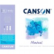Bloco de Papel Para Aquarela Montval Canson A4 270g/m² 