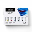 Estojo Tinta Acrílica Liquitex Heavy Body 59ml 06 Cores
