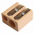 Apontador de Lápis 2 Orifícios Madeira M+R 0411