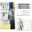Estojo De Aquarela Kuretake Coleção Arte Johannes Vermeer