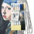 Estojo De Aquarela Kuretake Coleção Arte Johannes Vermeer
