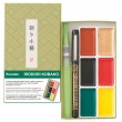 Aquarela Kuretake Gansai Tambi Irodori Kobako Green