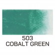 Aquarela Kuretake Gansai Tambi 503 Cobalt Green