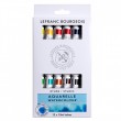 Estojo Aquarela Lefranc & Bourgeois Tubo 10ml 12 Cores
