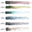 Kit Aquarela Kuretake Gansai Tambi Graphite Colors 6 Cores