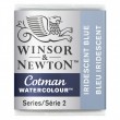 Tinta Aquarela Pastilha Cotman Winsor & Newton Iridescent Blue 472