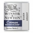 Tinta Aquarela Pastilha Cotman Winsor & Newton Silver 617