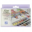 Tinta Aquarela Lefranc & Bourgeois 24 Cores