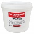 Base Acrílica Transparente Premium Cromacolor 1,5L