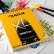 Bloco de Papel Para Desenho Bristol Canson XL 180g/m² A3 50 folhas