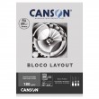 Bloco Layout Canson A3 180g/m² 