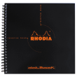 Caderno Rhodia Dot Book Papel Pontilhado 21X21cm Capa Preta