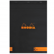 Bloco de Papel Para Desenho e Notas Rhodia A4 N°18 Capa Preta