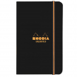 Bloco de Notas Rhodia Quadriculado Unlimited Capa Preta 9X14cm