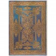 Paperblanks Blue Luxe Midi Pautado Capa Flexível 