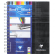 Caderno Quadriculado Bind'O Block Clairefontaine A5+ Preto
