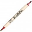 Caneta Brushables Ponta Dupla Kuretake Antique Burgundy