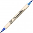 Caneta Brushables Ponta Dupla Kuretake Blue 