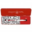 Caneta Esferográfica Caran d'Ache 849 Keith Haring White