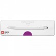 Caneta Caran d'Ache Esferográfica Popline 849 Metal Violeta