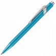 Caneta Caran d'Ache Esferográfica Popline 849 Metal Turquesa