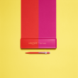Caneta Esferográfica Caran d'Ache 849 Paul Smith Ed. Limitada Warmred Melrosepink