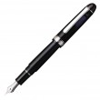 Caneta Tinteiro Platinum Century 3776 Black Diamond Pena de Ouro 14K Extra Fina
