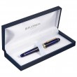 Caneta Tinteiro Platinum Century 3776 Chartres Blue Pena de Ouro 14K Média 