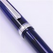 Caneta Tinteiro Platinum Century 3776 Chartres Blue Pena de Ouro 14K Média 