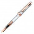 Caneta Tinteiro Platinum Century Rose Pena de Ouro 14K Fina 