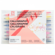 Caneta de Caligrafia Zig Kuretake 6 Cores