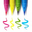 Estojo Caneta Kuretake Zig Clean Color Real Brush Pop Colours 4 Unidades 