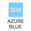Caneta Zig Clean Color Real Brush Kuretake 308 Azure Blue 