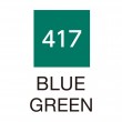 Caneta Zig Clean Color Real Brush Kuretake 417 Blue Green
