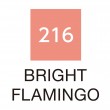 Caneta Zig Clean Color Real Brush Kuretake 216 Bright Flamingo