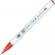 Caneta Zig Clean Color Real Brush Kuretake 209 Cadmium Red 