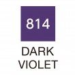 Caneta Zig Clean Color Real Brush Kuretake 814 Dark Violet 