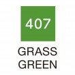 Caneta Zig Clean Color Real Brush Kuretake 407 Grass Green 