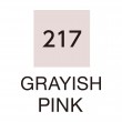 Caneta Zig Clean Color Real Brush Kuretake 217 Grayish Pink 