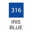 Caneta Zig Clean Color Real Brush Kuretake 316 Iris Blue